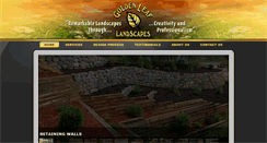 Desktop Screenshot of goldenleaflandscapes.com